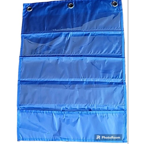  Hanging travel organizer for the bathroom, blue