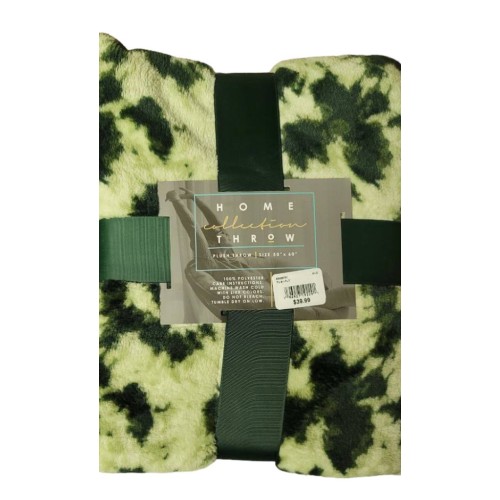 Home Collection Polyester Plush Throw Blanket