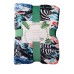 Tropical Paradise Foliage - Zebras Throw Blanket 50"x 60"