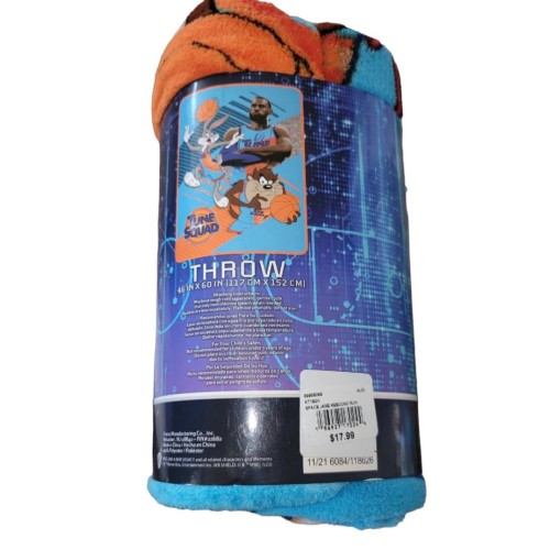 SPACE JAM: A New Legacy (NEW) Soft Super Plush Throw Blanket 46