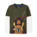 Boys Long Sleeve Embroidered Bear Layered Top - S'more Fun  2 T | Gymboree 