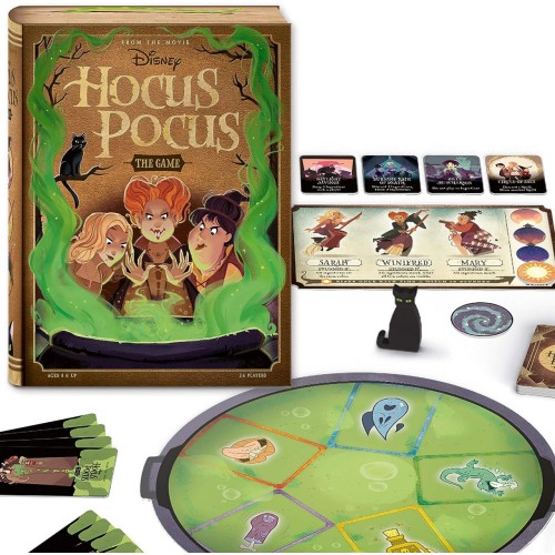 Ravensburger Disney Hocus Pocus: The Game for Ages 8 an Up - A Cooperative Game of Magic and Mayhem