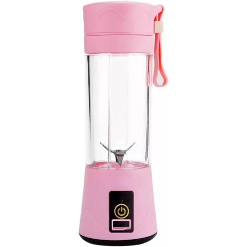 Portable Blender Smoothies Personal Blender Mini Shakes Juicer Cup USB Rechargeable. (Pink)