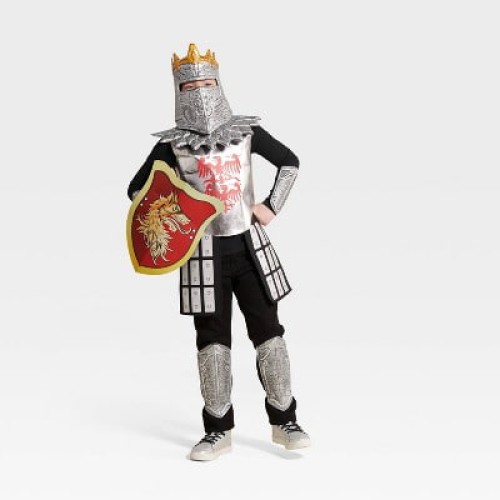 Kids' Crusader Halloween Costume Top with Accessories M - Hyde & EEK! Boutique