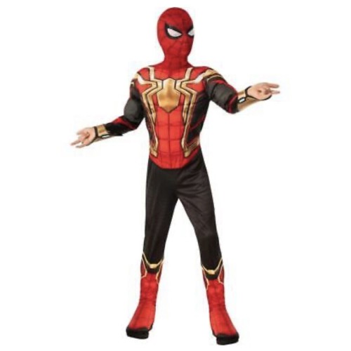 Jawares Marvel SPIDER-MAN Integrated Suit Light-Up Child Costume M (8-10) New