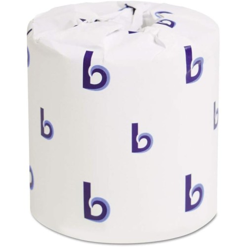 Boardwalk B6144 4 in. x 3 in. 2-Ply Toilet Tissue - White (96 Rolls/Carton)