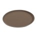 Carlisle Round Griptite Brown 14" Round Tray