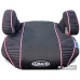 Graco Backless Booster Car Seat - Black / Pink Rosie's Fashion 40lbs