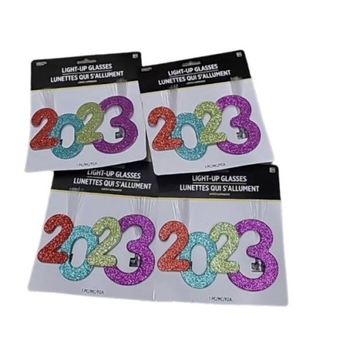 Glitter glasses 2023 4pack