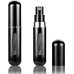  Fivexing 2 Pack Refillable Perfume Atomizer Bottles, Mini Separate Perfume Bottles, for Travel and Outings, 5ml (Black)