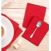 Cloth Napkins,Cloth Napkins Set of 4 red