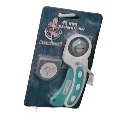 Rotary Cutter 45mm incl. LongLife Blade Turquoise