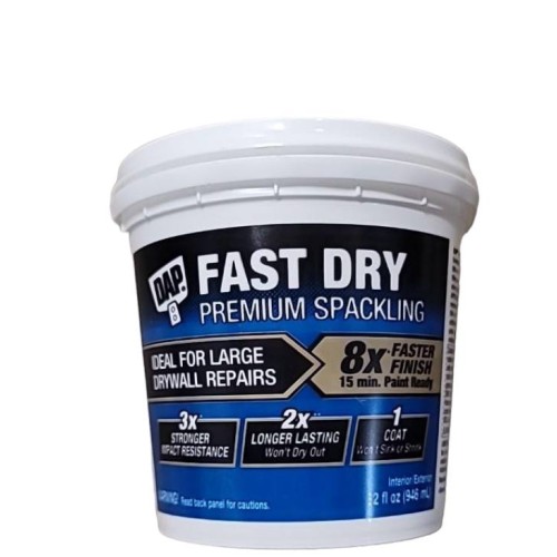 DAP Fast Dry Ready To Use Spackling