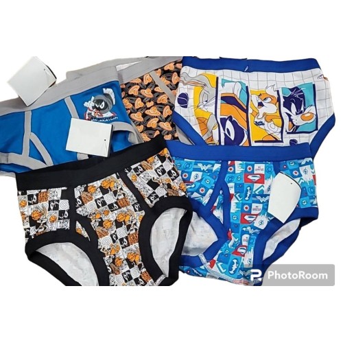 Toy Story Lightyear, Boys Underwear, 5 Pack Briefs Sizes 4-6