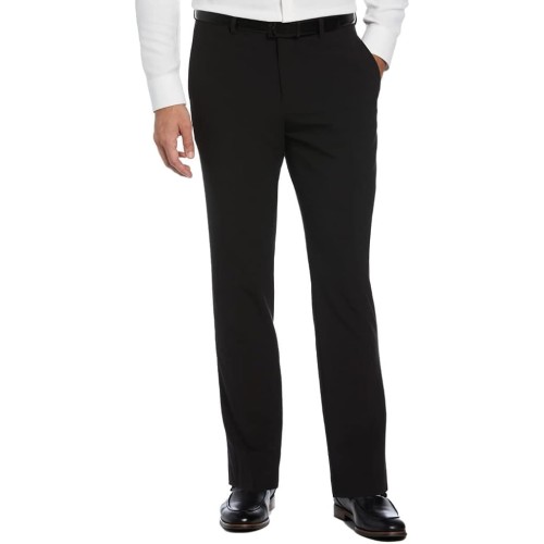 Savane Men's Slim 4 Way Stretch Pant W/Rec Active Elastic Wb Flat Front