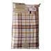 Harvest Plaid Tablecloth with Autumn Gold Green & Brown Shades 60"x102" Oblong