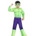 MARVEL Toddler Hulk Costume, Boys Incredible Hulk Bruce Banner Halloween Costumes, 3T-4T - Officially Licensed