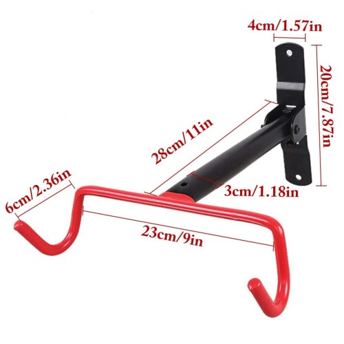 boxoon Bike Storage Rack Universal Bicycle Storage Rack Bike Storage Hook Hanging Bike Hook Bike Hanger Bicycle Hanger