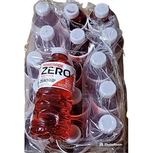 Powerade Zero Fruit Punch Sports Drink - 28 Fl Oz Bottle