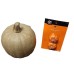 Target 7x8.5 Brown Paper Mache Pumpkin Halloween Fall Decoration Craft Piece and 2pk LED Pumpkin Shaped Halloween Tea Lights - Hyde & EEK! Boutique™