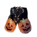 Hyde And Eek!: (Halloween) Slipper Socks, Size Womens Small, Color Orange