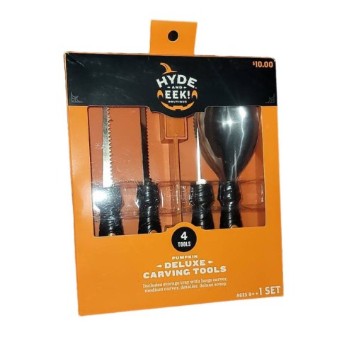 4pc Deluxe Halloween Pumpkin Carving Tool Kit - Hyde & EEK! Boutique™