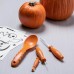 5pc Halloween Pumpkin Carving Kit - Hyde & EEK! Boutique™ and 2pk LED Pumpkin Shaped Halloween Tea Lights - Hyde & EEK! Boutique™