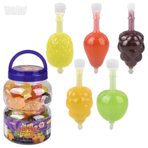 Fruix Crazy Fruit Popping Fruit Jellies 36pc