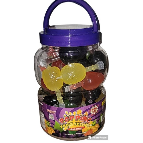 Fruix Crazy Fruit Popping Fruit Jellies 36pc