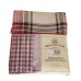 Bee & Willow Holiday Plaid Fabric Shower Curtain, Christmas Bath Decor