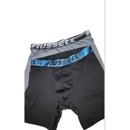 2 pair Men's Large Russel CoolForce Performance Boxer Briefs