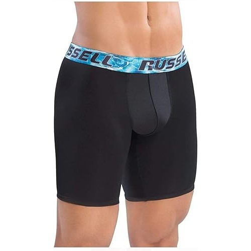 2 pair Men's Large Russel CoolForce Performance Boxer Briefs