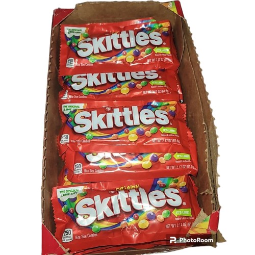 Skittles Original Bite Size Candies 2.17 Oz. Bag