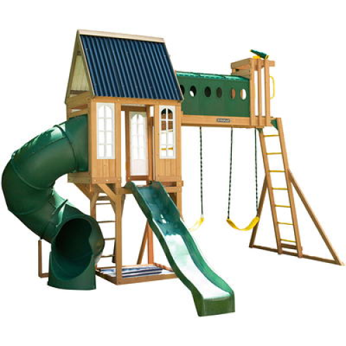 KidKraft Skyway Resort Swing Set Tube Slide Component Box 3 Of 4