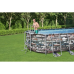 Coleman Power Steel 26 x 12 x 52 Oval Above Ground Pool Set