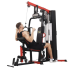 Fitvids LX750 Home Gym System Workout Station with 330 Lbs of Resistance, 122.5 Lbs Weight Stack, On