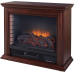 Pleasant Hearth Sheridan GLF-5002-68 Free Standing Mobile Infrared Electric Fireplace, Cherry