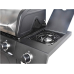 Revo RevoAce 4-Burner LP Gas Grill With Side Burner, Stainless Steel