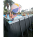 Rectangular Ultra XTR® Frame Above Ground Pool w/ Sand Filter Pump - 24' x 12' x 52