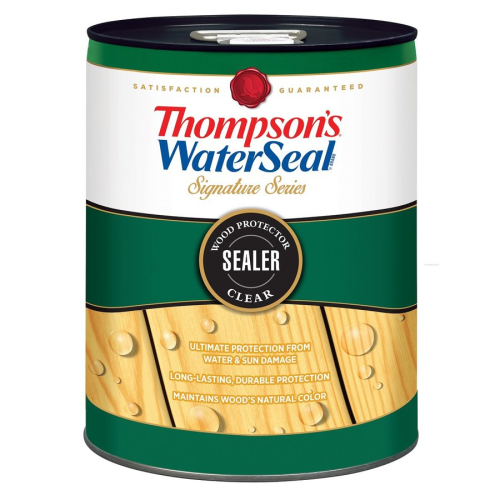 Thompson’s WaterSeal TH.091805-20 Signature Series Clear Exterior Stain 640-fl Oz