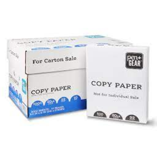 Pen+Gear Pen&Gear Copy Paper, 92 Bright, 8.5″ X 11″, 10 Reams (5000 Sheets)