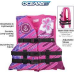 Oceans7 Improved US Coast Guard Approved, Youth Life Jacket, Flex-Form Chest, Open-Sided Design, Type III Vest, PFD, Personal Flotation Device, Pink/Berry