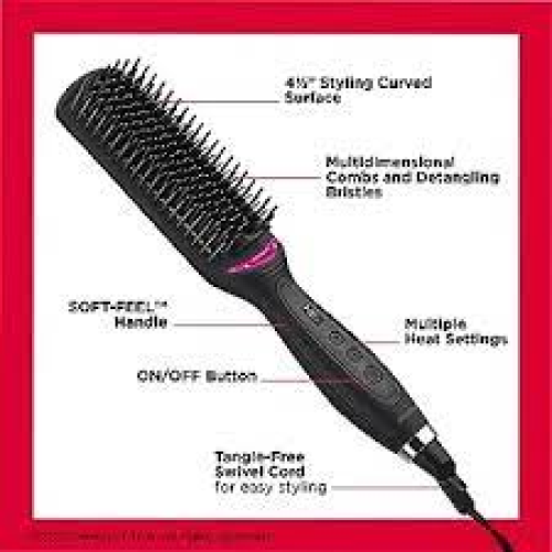 Revlon Salon One Step XL Straightening Heated Hair Brush