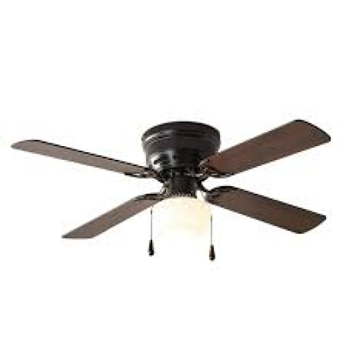 Mainstays 42 inch Hugger Indoor Ceiling Fan with Light Kit,