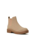 Time and Tru Women's Faux Suede Chelsea Boots with Lug Sole