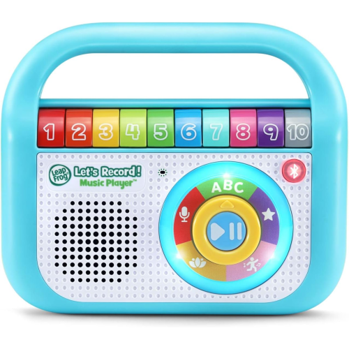 LeapFrog Lets Record! Music Player Wireless Music Player & Recorder for Toddlers 18-48 Months