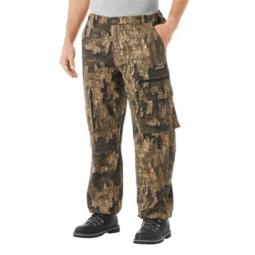 Realtree EDGE Mens 6-Pocket Cargo Hunting Pant, S-2XL