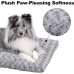 MidWest Quiet Time Dog Bed & Crate Mat, Deluxe Ombre Swirl, 30, Gray