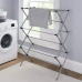 Mainstays MSS028082874002 Oversized Collapsible Steel Laundry Drying Rack, Silver