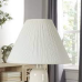 Mainstays Pleat Empire Table Lamp Shade, off-White